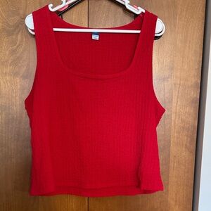 Old Navy Red Tank Top